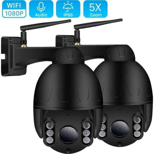 1080P 2MP PTZ IP Camera Outdoor Onvif 5X ZOOM Waterproof Mini Speed Dome Camera 2MP H.264 IR 50M P2P CCTV Home Security Camera