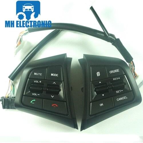 MH Electronic Multifunction Steering Wheel Phone Control Switch AUDIO Button For Hyundai ix25 ix35 Creta 2.0L 1.6L 96710-C9000