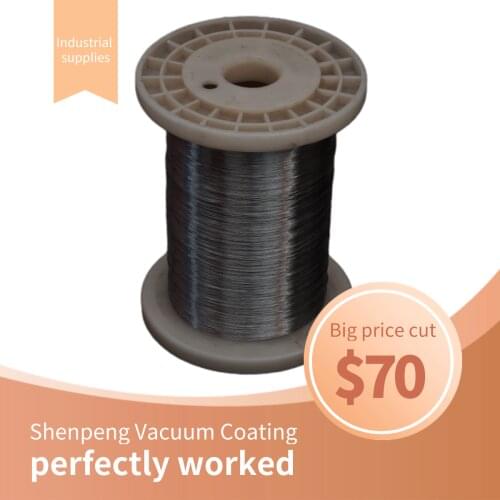 Nickel-chromium alloy wire Nickel chromium wire High temperature heating wire Vacuum coating Evaporation Cr20Ni80 Resistan