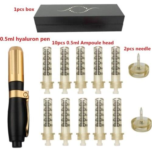 2019 New High Pressure Hyaluronic Acid Pen High density metal For Anti Wrinkle Lifting Lip hyaluron gun atomizer hyaluronic pen