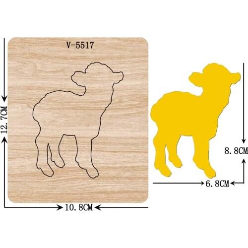 New wooden dies cutting dies for scrapbooking Multiple sizes V-5517
