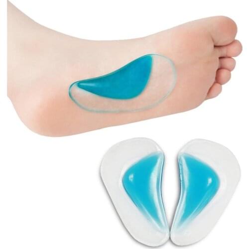 Insole Orthotic Professional Arch Support Insole Flat Foot Flatfoot Corrector Shoe Cushion Insert Silicone Gel orthopedic pad