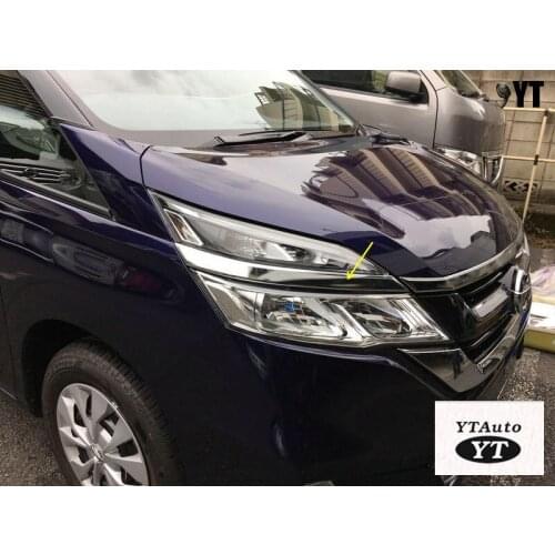 Car rear view mirror cover,auto rear mirror trim for nissan serena 2016,ABS chrome ,2pcs