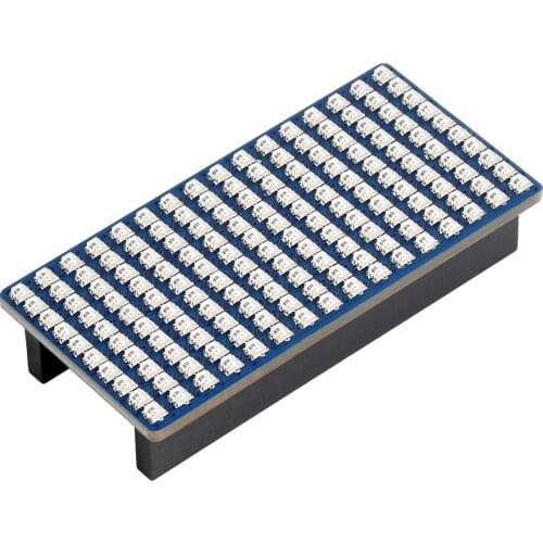 Waveshare RGB Full-Color LED Matrix Panel For Raspberry Pi Pico, 16×10 RGB LEDs