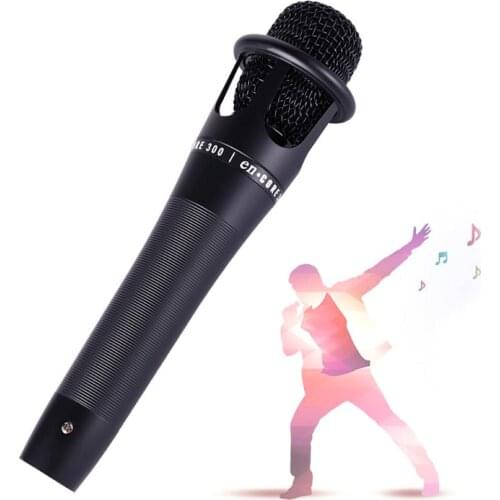 E300 Handheld Wired Condenser Microphone for Audio Broadcast Sound Recording