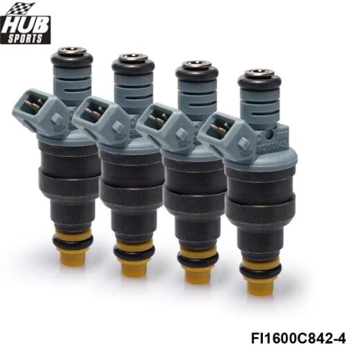 4PCS/LOT High performance fuel injector 0280150842 1600cc fuel injector 0280150846 for Chevy HU-FI1600C842-4