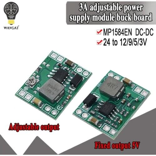 Smart Electronics XM1584 Ultra-small Size DC-DC Step Down Power Supply Module 3A Adjustable for Arduino Diy Starter Kit LM2596S