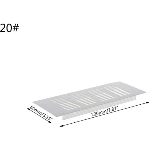 Aluminum Alloy Air Vent Perforated Sheet Web Plate Ventilation Grille Y98E
