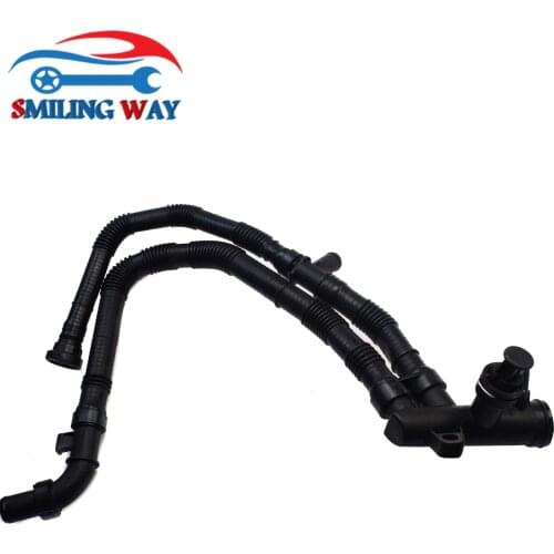 Radiator Water Manifold Intake Hose For 1.4 HDi Citroen Ford Mazda Peugeot Suzuki Toyota 3M5Q8K512AB 2S6Q8K512AA 2S6Q8K512AC