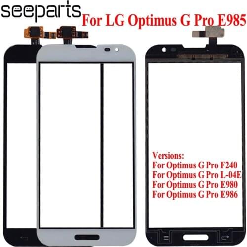 100% Tested Digitizer Touch Screen Panel For LG Optimus G Pro F240 E980 E985 Touchscreen Sensor Front Glass Replacement Tools