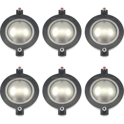 6pcs 72.2 72.5 mm Treble Voice Coil Speakers 72 core Titanium Film Tweeter Ring Voice Diaphragm Speaker Accessories DIY