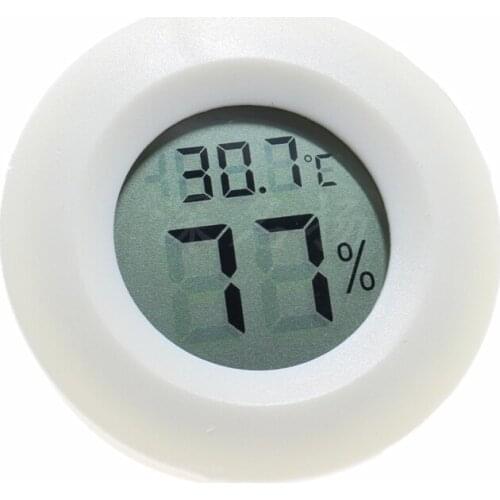 Digital Thermometer Hygrometer Thermostat Fridge Freezer Tester Temperature Humidity Meter Detector Thermograph For Pet Auto Car