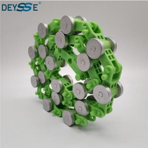 Deysse High Quality Wholesale Original Nylon Roller Chain with Green Color