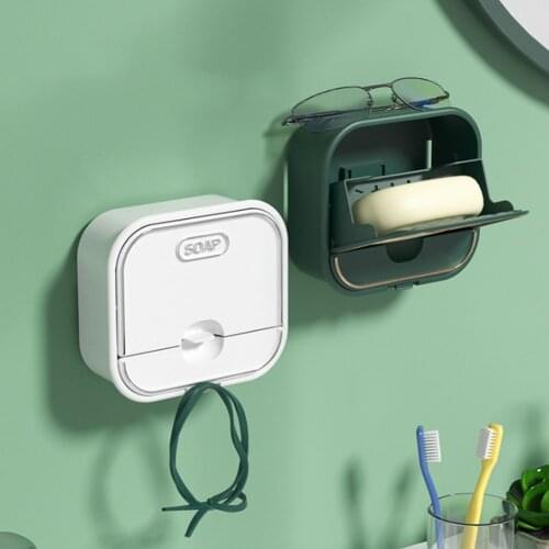 DOZZIOR Plastic Soap Dishes For Bathroom