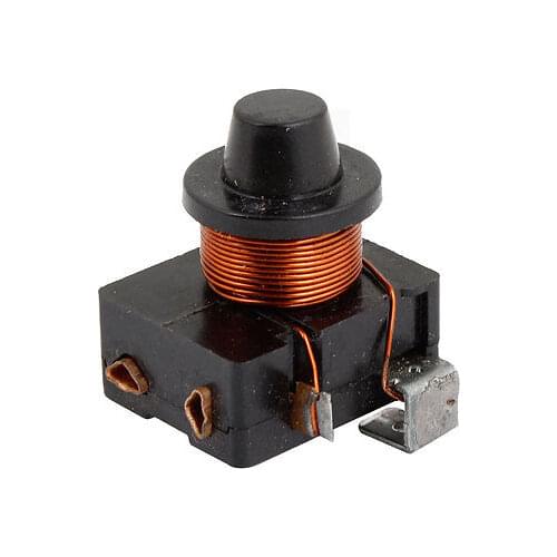 1/8HP Refrigerator Electromagnetic Starter Compressor PTC Relay Black