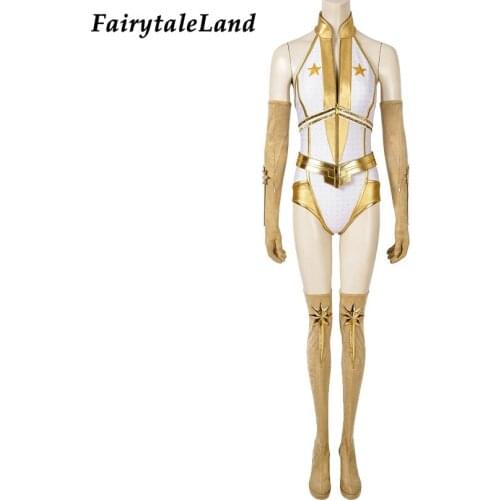 Halloween The Boys Cosplay Starlight Costume Carnival Heroine Sexy Jumpsuit Adult Women Annie January Battle Outfit