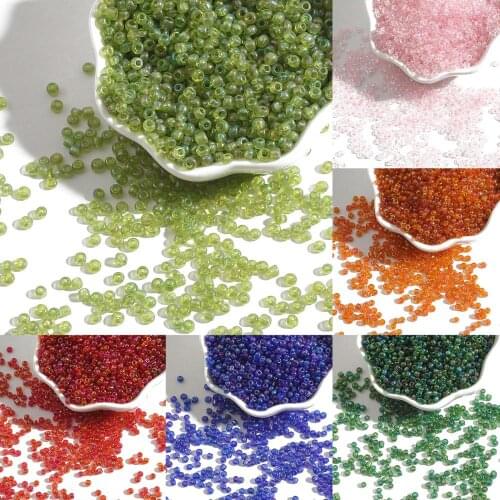 150-1000pcs 2 3 4mm Mlticolor Austria Crystal Czech Glass Seed Beads Loose Spacer Round Beads For Jewelry Making DIY Accessories