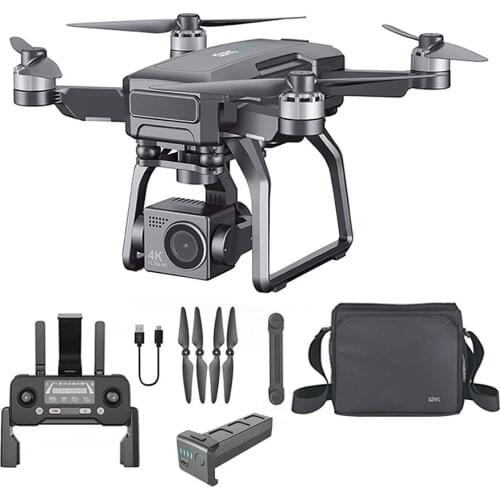 F7 4K Drone PRO Three-axis Mechanical Gimbal 4K Aerial Camera Brushless Motor Four-axis Aircraft With Storage Bag