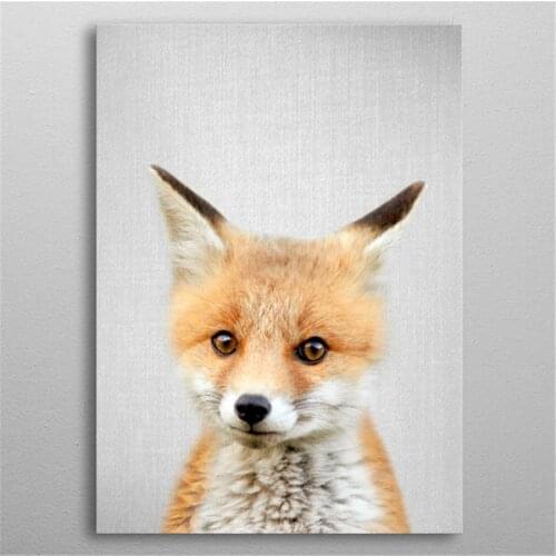 Fox Colorful 5d Diy Diamond Painting Cross Stitch Animals Embroidery Full Square Diamond Mosaic Rhinestone Gifts Craft canvas