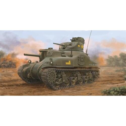 TRUMPETER 63516 1/35 scale American M3A1 medium tank model kit