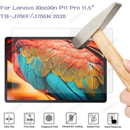New 3/4 PCS/Lot Ultra Clear Screen Protector for Lenovo Tab P11 Pro Tab TB-J706F/N11.5-inch Tablet PC Protective Film Non-Glass