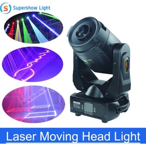 Moving Laser Display System RGB Moving Head Laser Light for DJ Night Club