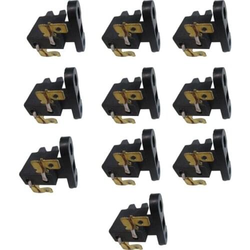 10 for sale: Gasoline generator accessories 2-3KW 168F/170F/ GX160/200/210 copper carbon brush assembly/brush rack regulator car