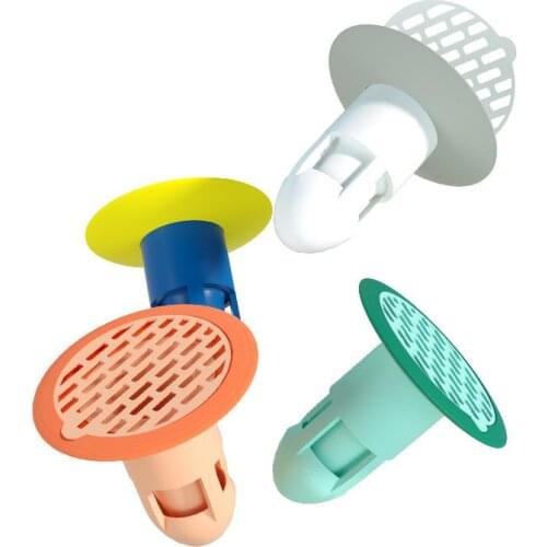 Newest Toilet Deodorant Floor Drain Core Toilet Floor Drain Bathroom Inner Core Sewer Pest Control Silicone Anti-odor Artifact