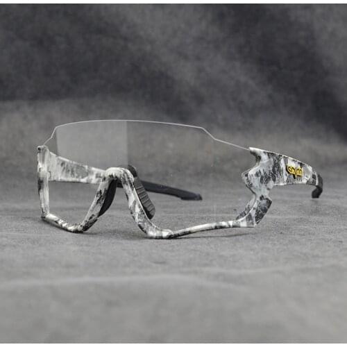 Men Women Photochromic Cycling Glasses UV400 Road Bike Discoloration Goggles Running Riding Fishing Sunglasses Bicycle Eyewear