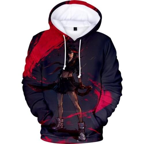 KILL la KILL Hoodie 3D Print Children Sweatshirt Fashion Trend Style Mne/women Long Sleeve Hoodies Harajuku Streetwear Clothing
