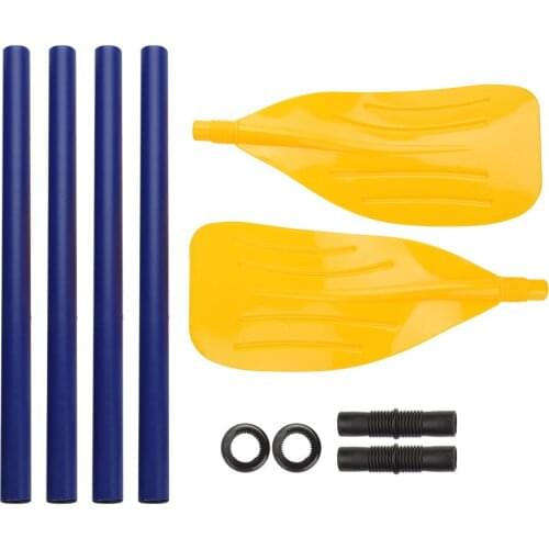 1Pair Durable Detachable Kayak Canoe Inflatable Boat Paddle Oar Watersports Accessory Detachable Oar