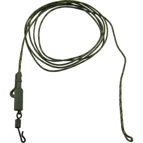 10 X High Quality Lead Clip with QC Swivel - leadcore leaders with Superb Anti-tangle properties for Carp Fishings-Fishing lines