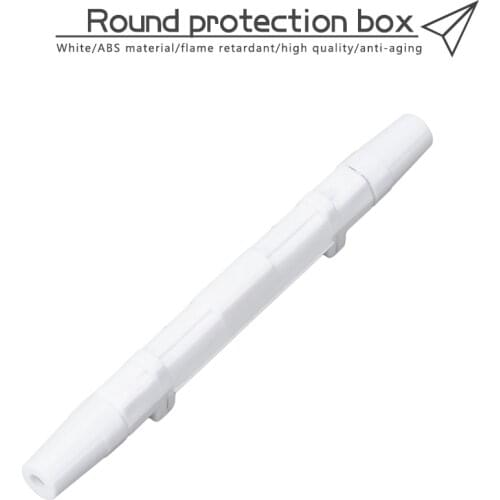 100pcs/ Drop cable Optical fiber Protection box round tube heat shrink tubing to protect fiber splice tray