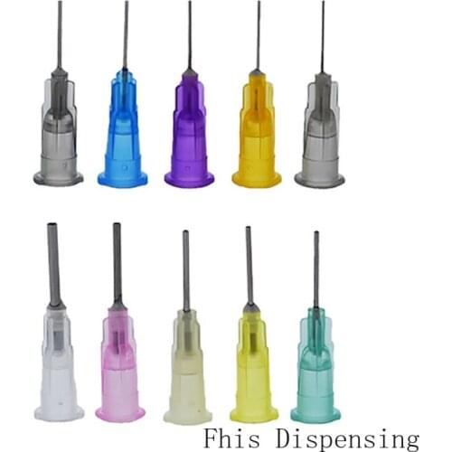 1000Pcs Dispensing Luer Slip Blunt Tip 16G-27G 1/2 Inch Tubing Length