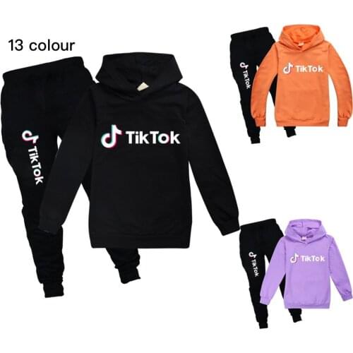Kids Tracksuit Autumn boys Clothing Sets Cartoon Childre Girls Clothes Kids Hooded Pants 2 Pcs