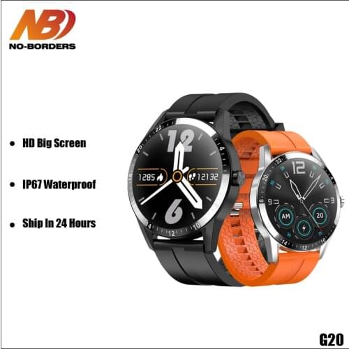 2020 G20 Smart Watch Men Bluetooth Call Full Touch Business watch Heart Rate Monitor Smartwatch For IOS Android Phone