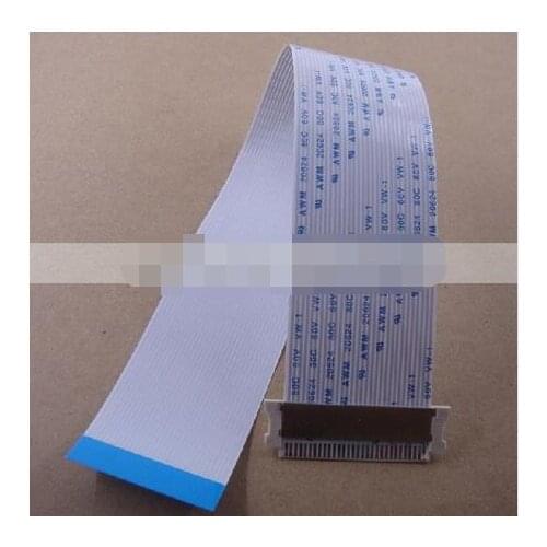 Flexible Flat Cable FFC Cable 30 Pin 1.0 Pitch Same Direction With Connector For TTL LCD Monitor 25cm*3.1cm new