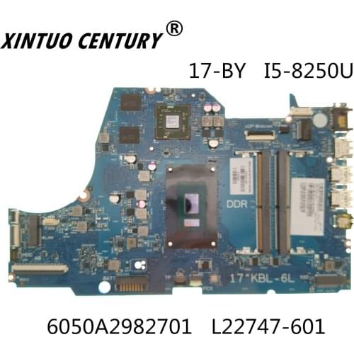 HP 17-BY L22747-601-discrete motherboard 6050a2982701 W / I5-8250U 100% tested