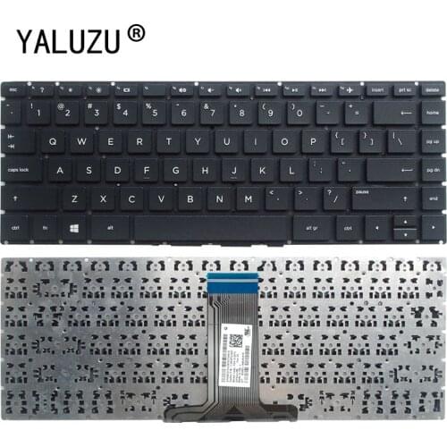 YALUZU New US keyboard FOR HP 14-bs 14-bs000 14-bs100 14-bs500 14-bs002la 14-bs003la 14-bs057cl Keyboard BLACK
