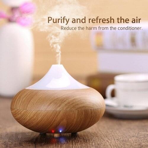 NEW Ultrasonic Essential Oil Diffuser Colorful LED Light Aroma Lamp Aromatherapy Electric Diffuser Mist Maker