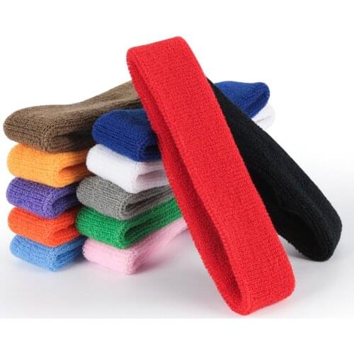 1PCS Stretch Head Band Yoga Headband Sports Gym Mens Women Sweatproof Breathable Hair Band Sweat Sweatband