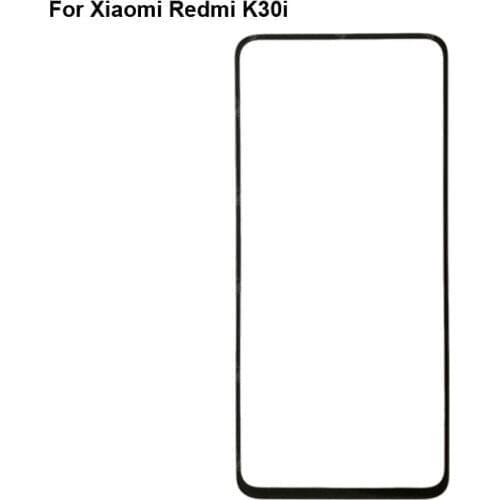 2PCS For Xiaomi Redmi K30i Touch Screen Digitizer TouchScreen Glass panel For Xiao mi Redmi K 30i Without Flex Cable Parts