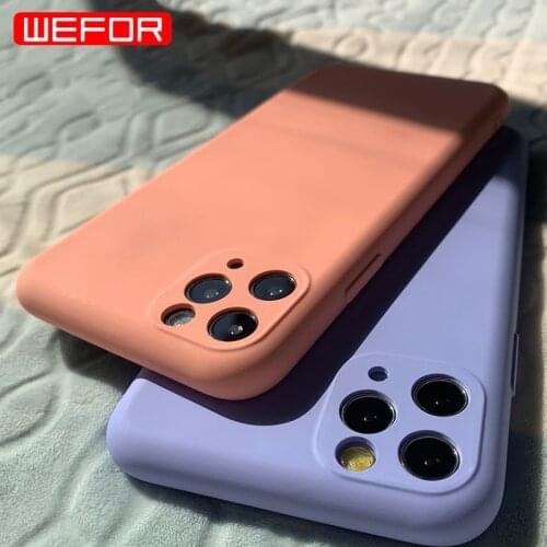 Thin Soft Case For iPhone 11 Pro Xs Max XR X Original Liquid Silicone Cover Candy Color Coque Capa For iPhone 7 8 6 6s Plus
