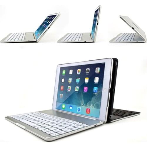 High Quality Smart Case for iPad Air 2 Wireless Bluetooth Keyboard Case Cover for iPad 6 A1566 A1567 Tablet Case Folio Stand