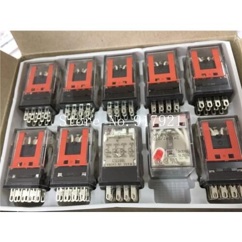 [ZOB] Supply of new original Omron omron relay 14 feet MY4N-J MY4N-GS AC220V/AC110V/AC24V --20PCS/LOT