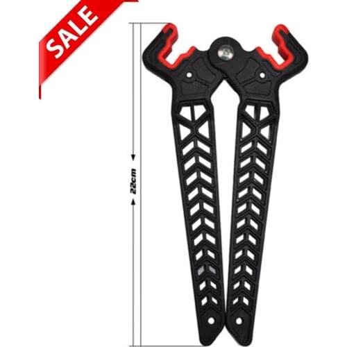 1X Archery Bow Stand 22cm Holder Kick Stand 3D Shoot Range Target for Compound Bow Outdoor Shooting Hunting Free Shipping