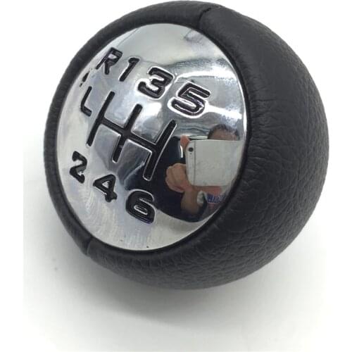 6 Speed For Peugeot 307 308 3008 407 5008 807 Partner B9 Tepee Citroen C3 (A51) C4 Picasso C8 Gear Shift Knob Lever Handle