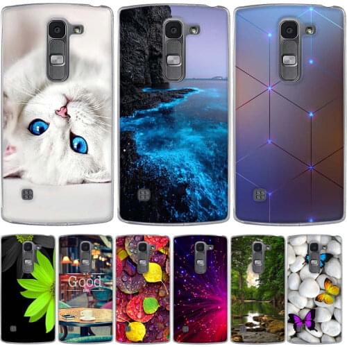 Case For LG Spirit Luxury 3D Relief Printing Back Cover For LG Spirit 4G LTE H440N H420 Soft Silicone TPU Phone Capa Funda Case