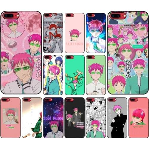 LVTLV the disastrous life of saiki k Phone Case for iPhone 11 12 pro XS MAX 8 7 6 6S Plus X 5S SE 2020 XR cover