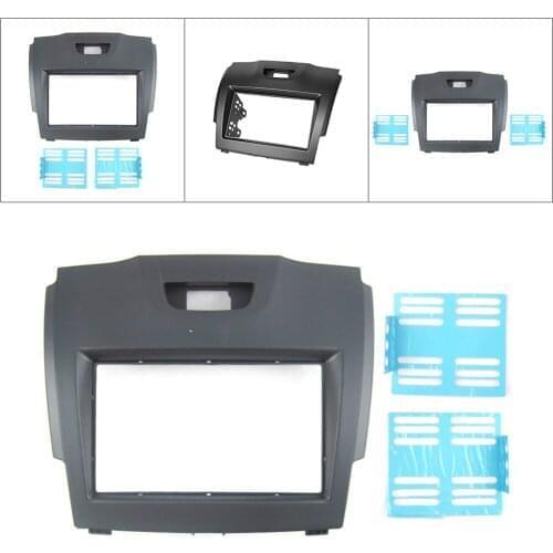 For Isuzu D-Max MU-X stereo radio Double 2 Din fascia dash panel facia kits Auto Accessories